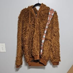 Disney Star Wars Chewbacca Reversable Cosplay Hoodie 2XL
